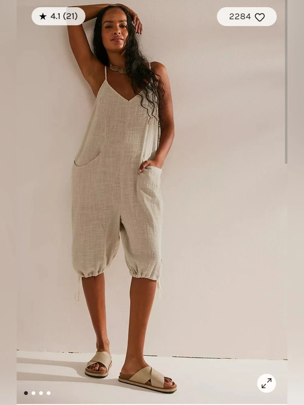 Free People Down For The Day Romper